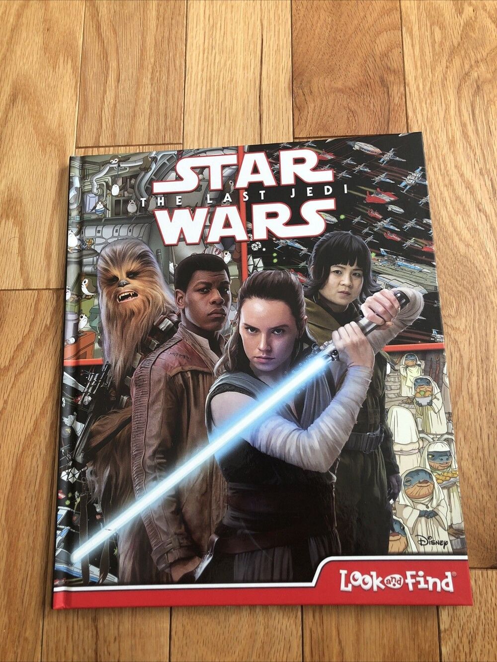 Disney - Star Wars Episode VIII The Last‎ Jedi Look and Find Book Hardcover
